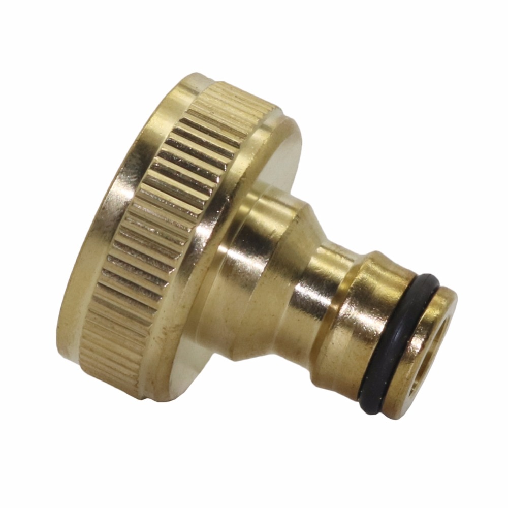 5 Pcs 1'' Brass female Threaded Tap Garden Hose Connect Adaptor Tap Snap Fitting Pipe Garden irrigation tools water conector