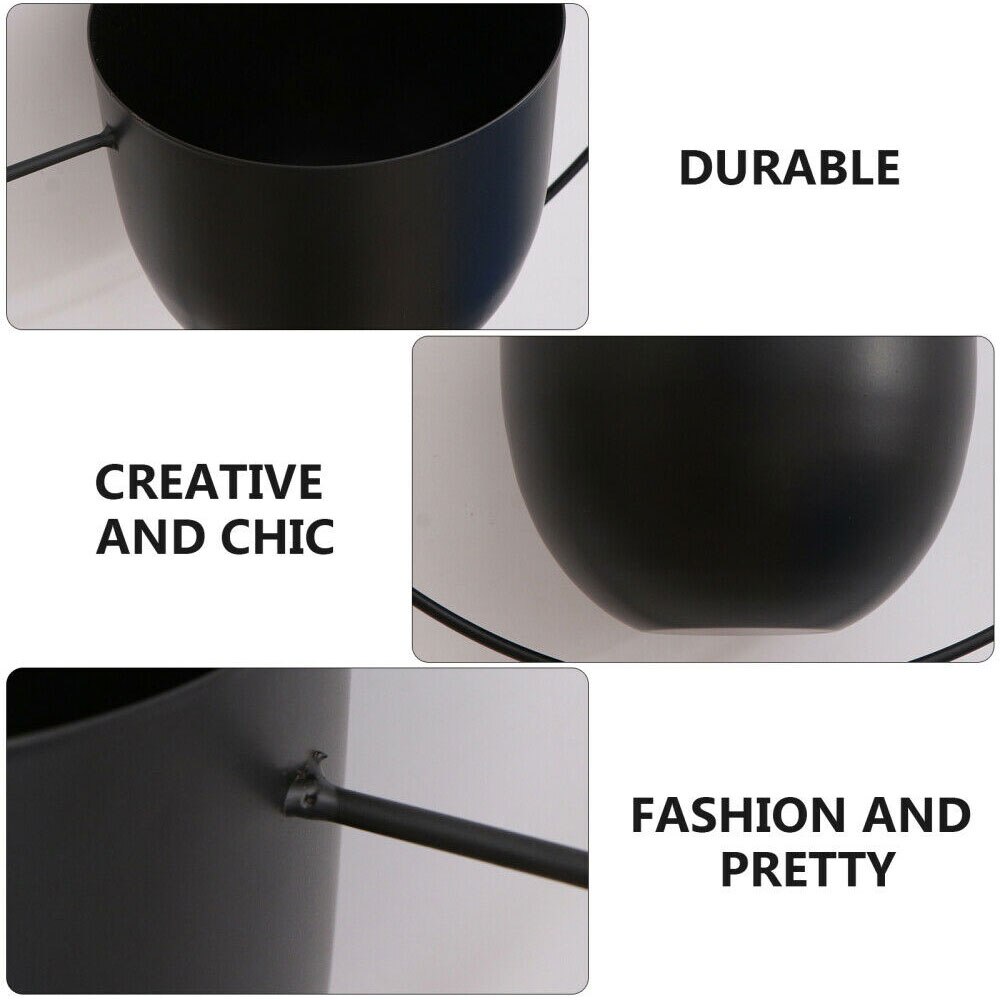 Hanging Flower Pot Decorative Multi-shape Plant Stand There Are Leaking Hole Multi-shape Hanging Basket Durable Hang Plant Stand