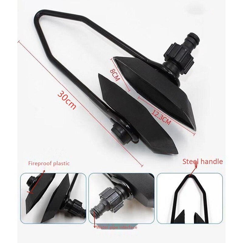 Water Bracket Outboard Boat Motor Water Flusher Durable Marine Ear Muff Cupsmotor Flushing Boat Motor Accessories