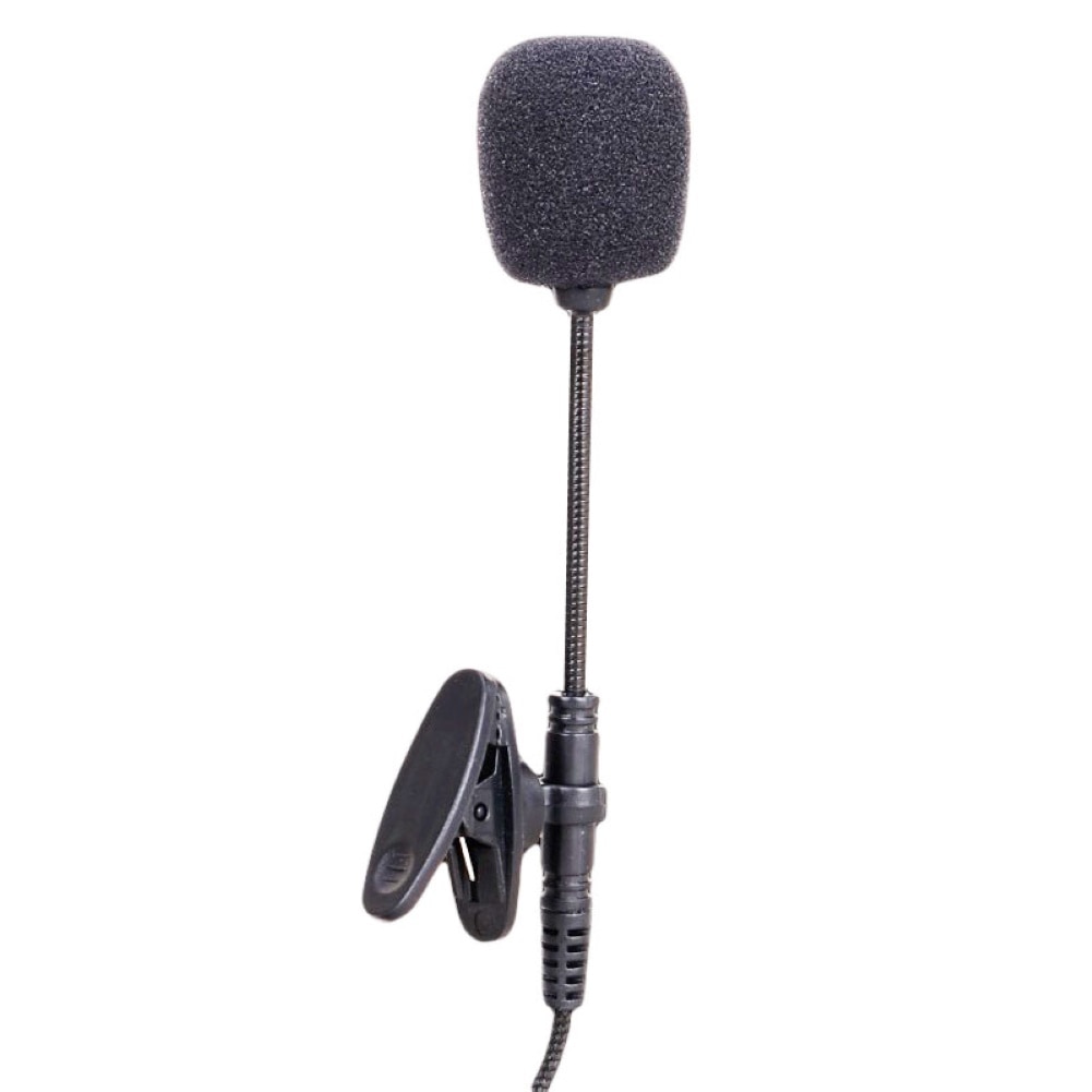 Portable Lapel Clip On 3.5mm Wired Microphone Sound Amplifier for Phone Laptop