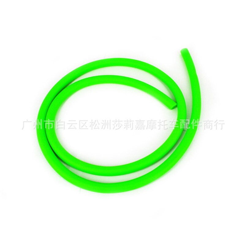 Brændstofrørslange benzinslange blyfri olieslange motorcykel gasledning slange olie oliering slange slange rørfittings udskiftning: Grøn