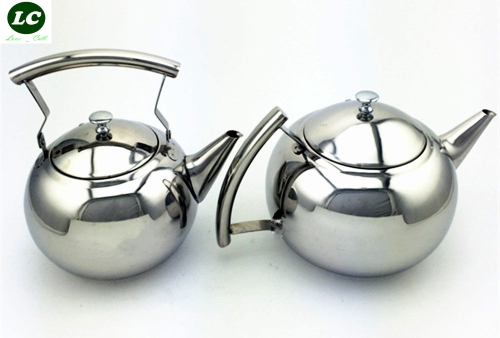 Inox Theepot Met Filter Mini Rvs Theepot Thee Koffie Pot Houden Koud Water Leisure Gebruik