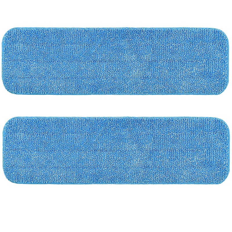 2-teilige Mikrofaser-Ersatz-Mop-Pads, wasch bare Mop-Nachfüllung für Sprüh mops und Mops, Reinigungs werkzeuge, nass und trocken