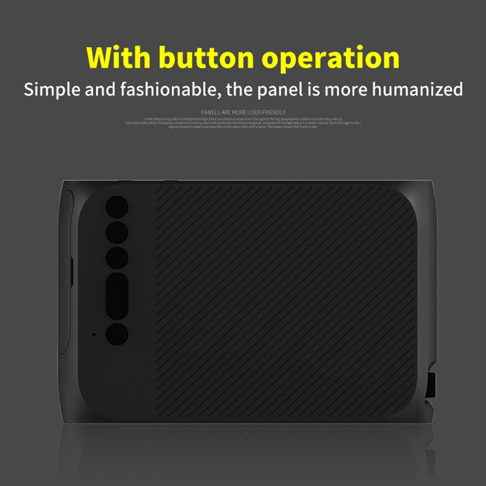 Aibecy YG320 mini przenośny projektor doprowadziło 1080P obsługiwany 600 lumenów multimedialny projektor wideo robić systemu kina domowego pilot zdalnego sterowania