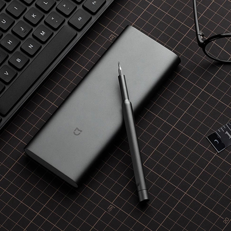 Kit de destornilladores de uso diario Original Xiaomi, 24 puntas magnéticas de precisión, caja de aluminio, juego de destornilladores DIY para MI Xiami Xiomi Home