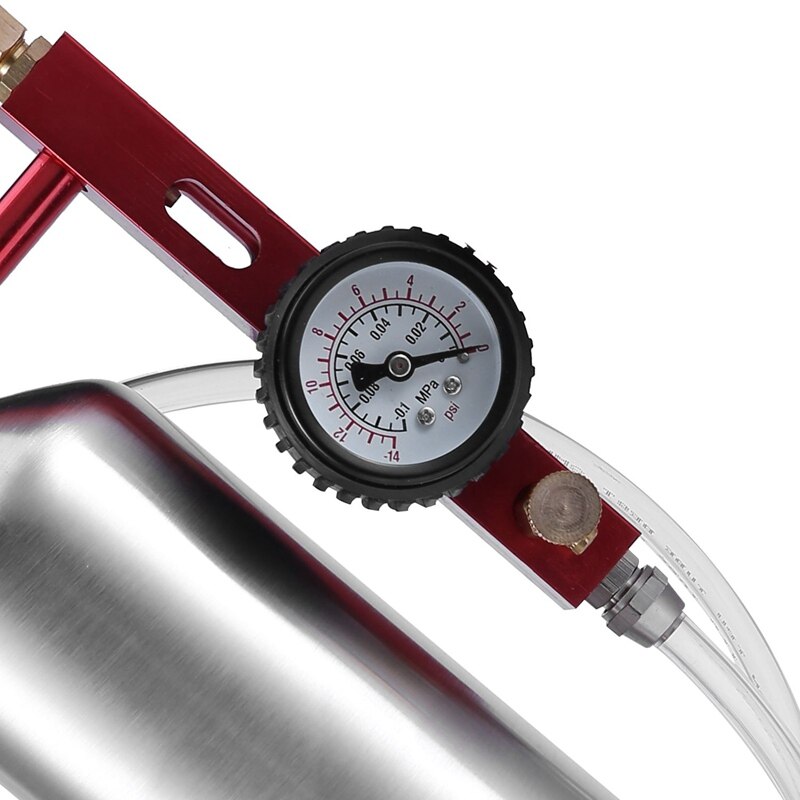 1 Set Non-Dismantle Intake Valve System Cleaning Tester Kit Pressurized Fuel Injection Cleaner 600ML Filter Cleaning Bottle