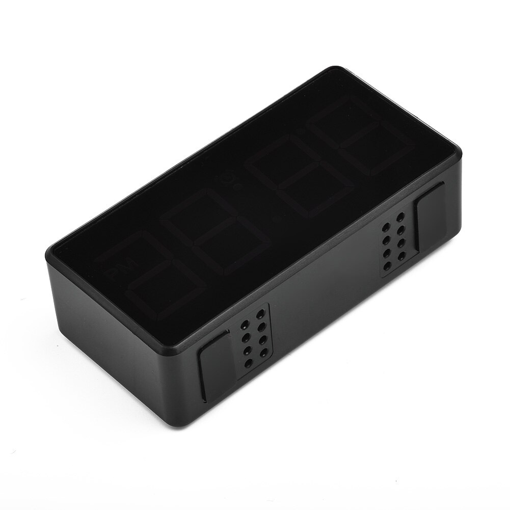 USB Battery ABS Alarm Clock Real Time Temperature Home Supplies Bedside Display