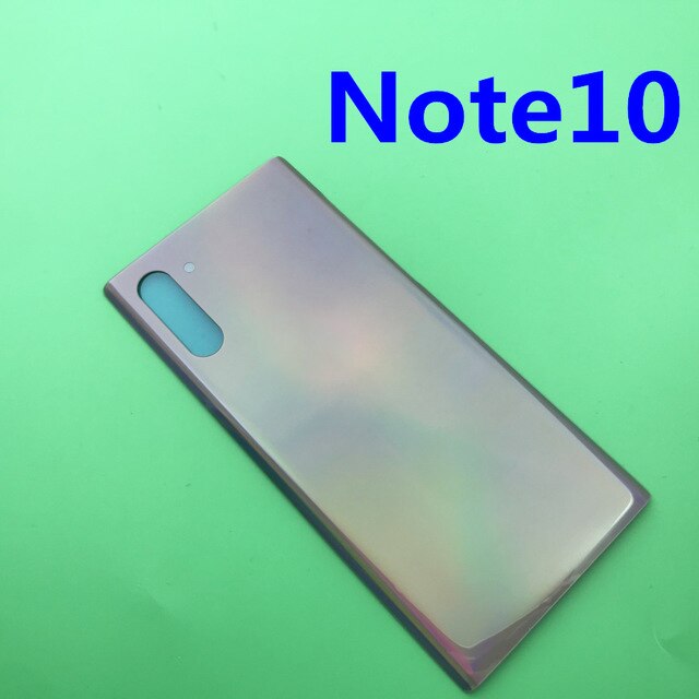 Samsung galaxy note 10 plus 10+  :lle takakansi lasi takaluukun kotelon kansi vaihtopuhelinkotelo samsung note 10: lle: Huomautus 10 aura-hehku