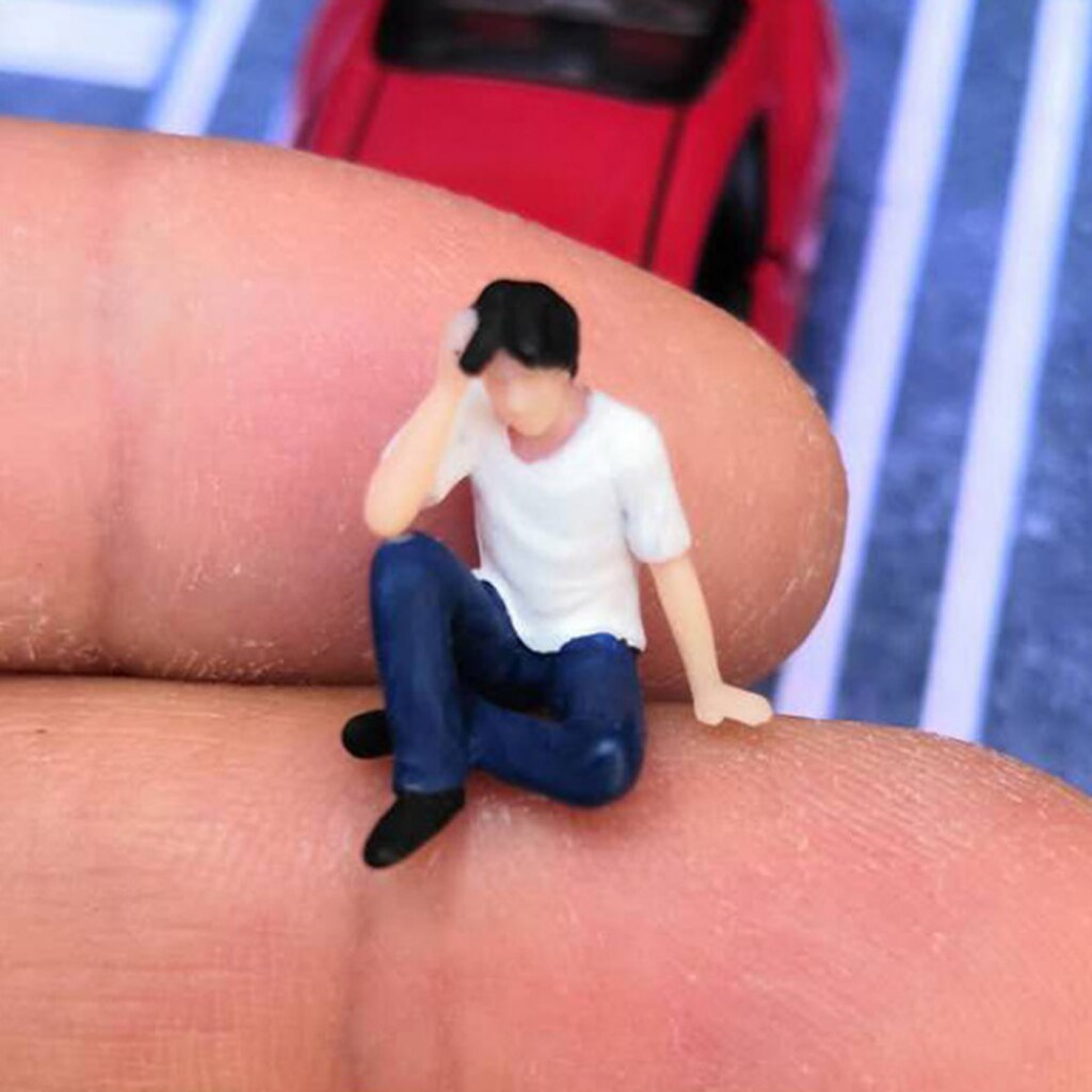 1:64 figuras de Diorama, uniforme para chicas jóvenes, chico japonés para GTR RWB