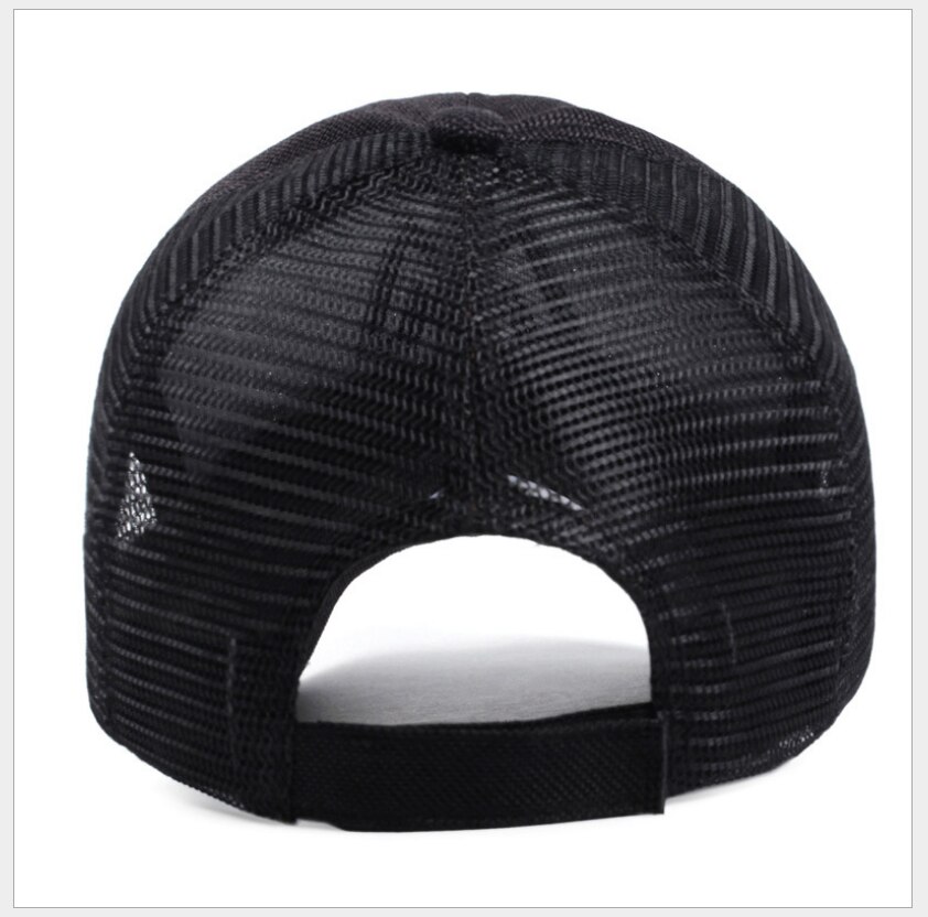 Unisex Mesh Cap Casual Plain Katoen Mesh Baseball Cap Verstelbare Zomer Cool Hoeden Voor Vrouwen Mannen Hip Hop Cap