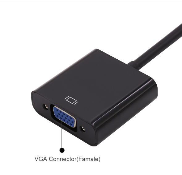 Dp Naar Vga Adapter Displayport Naar Vga Converter Dp Kabels Adapter Man-vrouw 1080P Voor Hdtv Monitor Macbook projector Pc