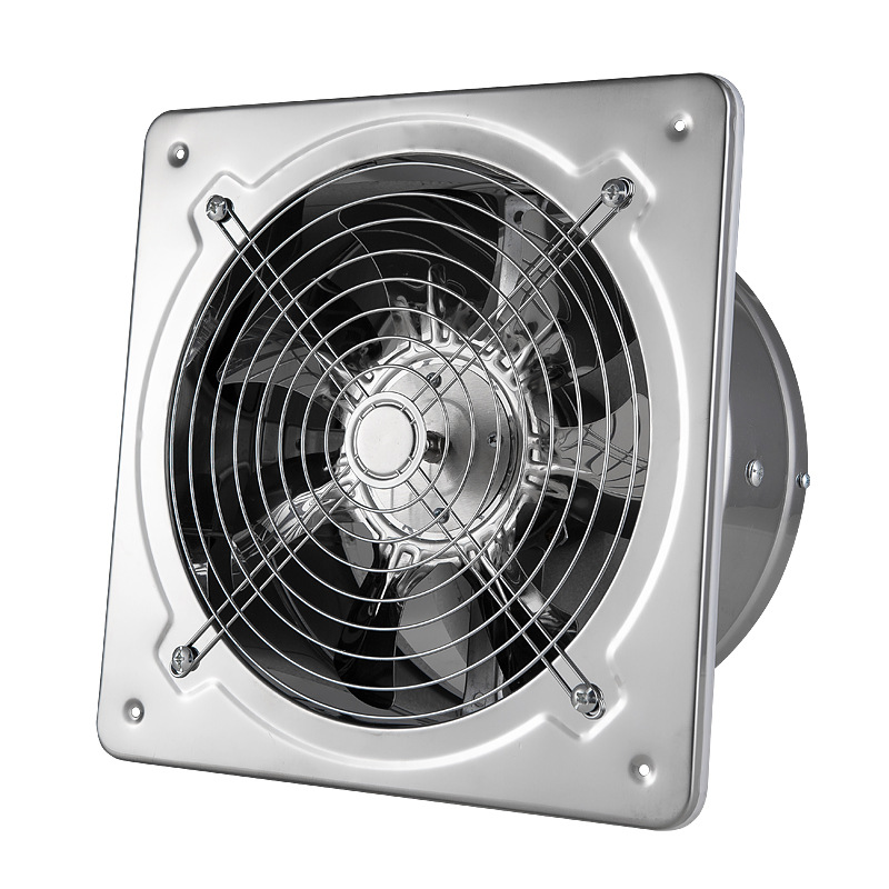 6''7''8'' Exhaust Fan Home Bathroom Toilet Kitchen Low Noise Ventilator Wall Mounted Extractor Pipe Ventilation Fan