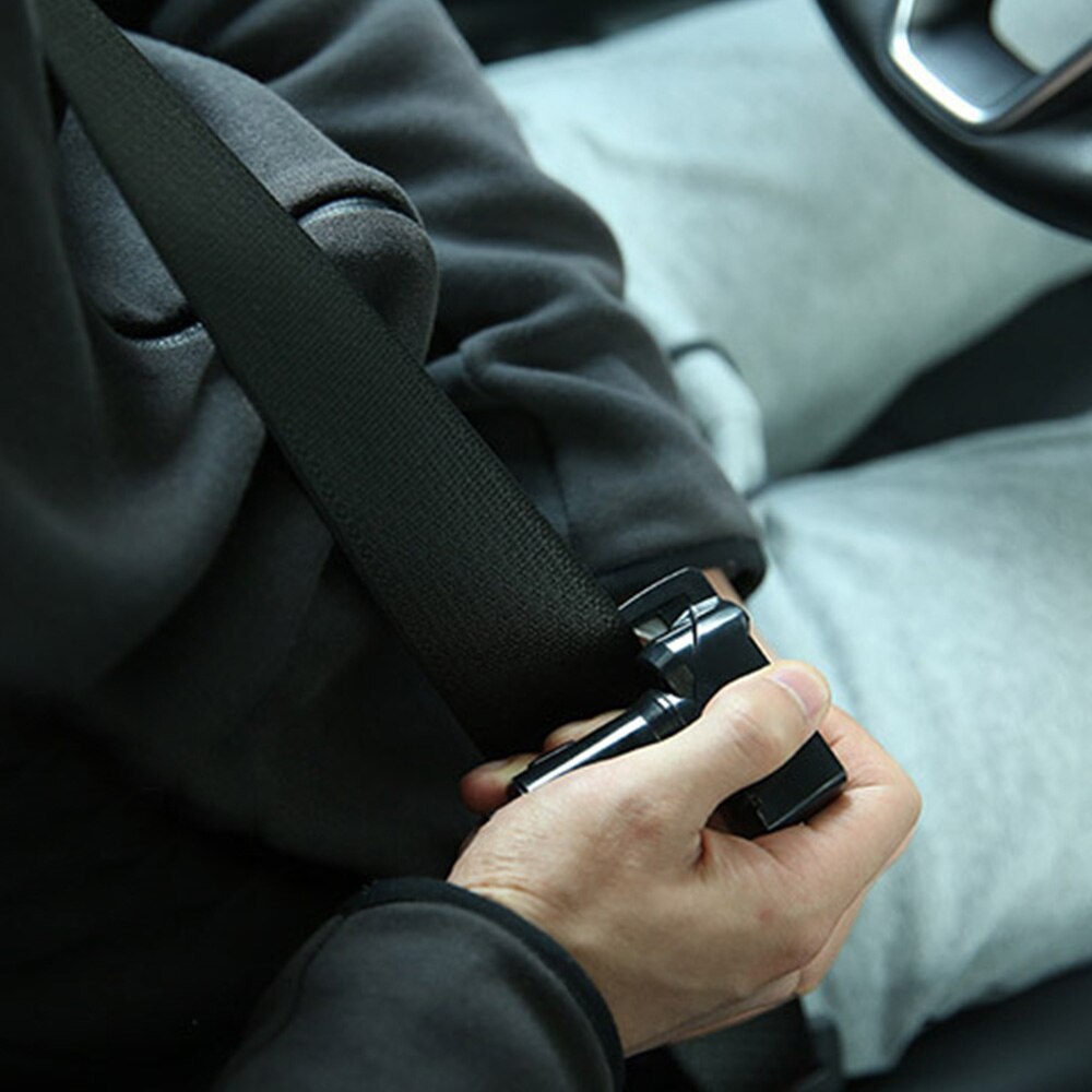 DJSona USB Charger Window Breaker Seat Punch Safety Belt Cutter Emergency Escape Tools