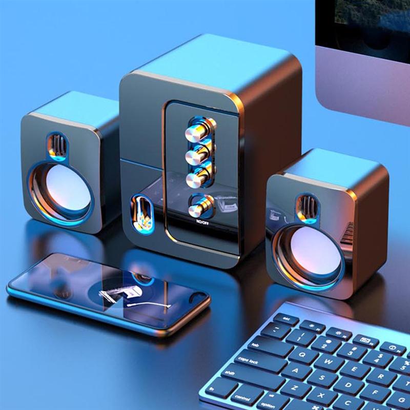 1 Set USB Computer Laptop Desktop Speaker Compact Computer Speaker