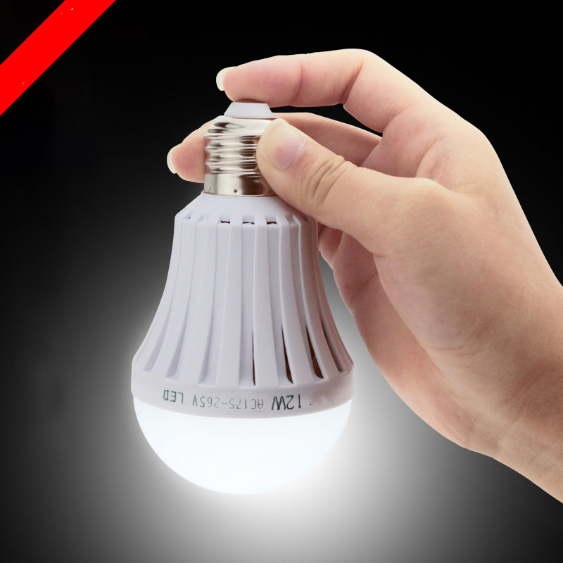 Led 5W 7W 9W 12W 15W Noodverlichting Lamp Oplaadbare Intelligente Lamp Energiezuinig 1600 lm Patent Warmteafvoer