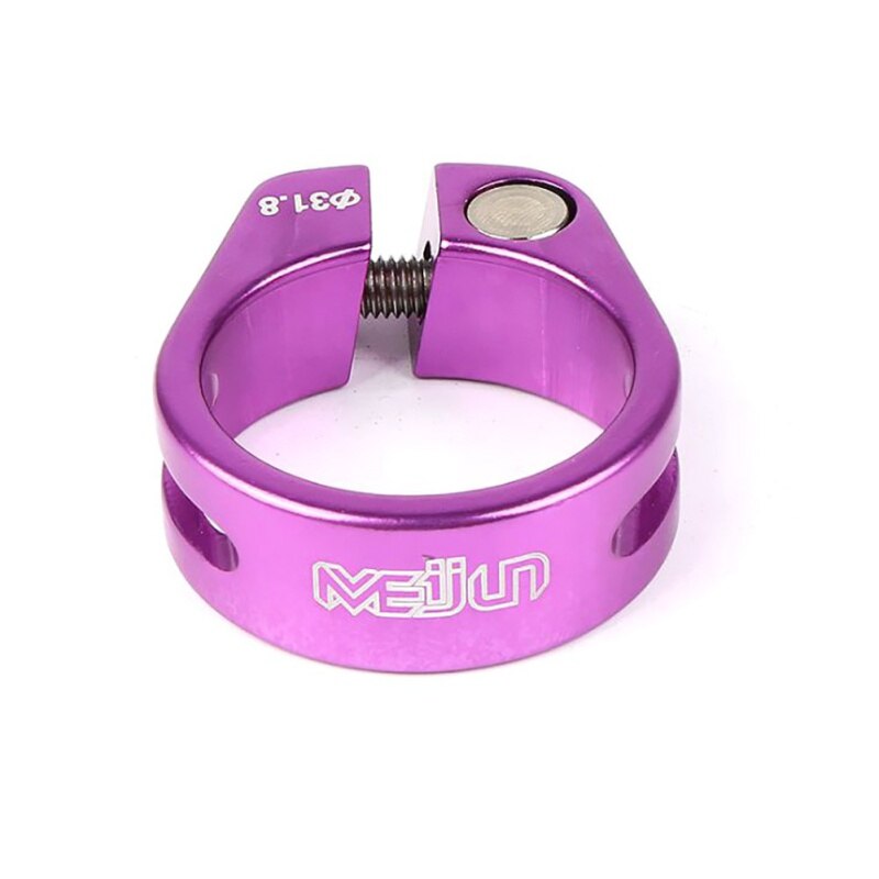 Bicycle Seatpost Clamp Aluminum Alloy Quick Release Mountain Bike Lock Seat Post Tube Clip Clamp 31.8/34.9mm Style