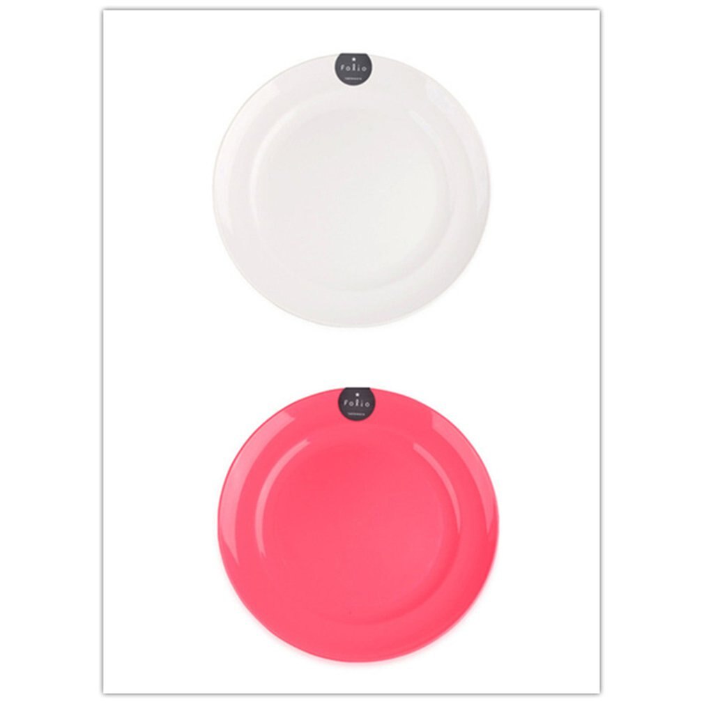 Colorful Plates Melamine Dinner Plate Set Shatter-Proof and Chip-Resistant Melamine Kitchen Dinner Plates