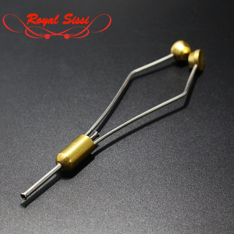 Royal Sissi fly tying bullet head spooled thread bobbin holder gourd mouth stainless steel pipe tapered feet general tying tool