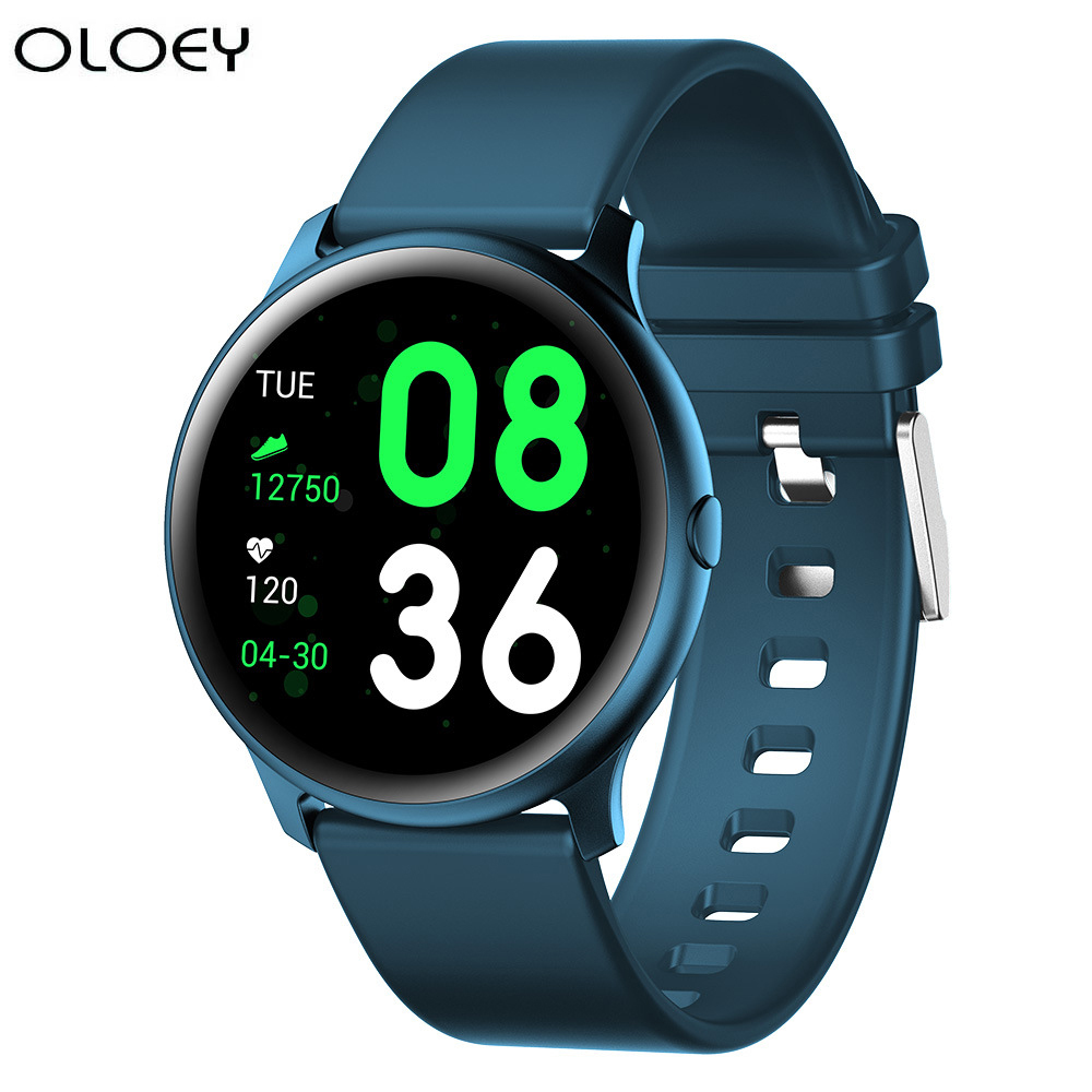 Reloj inteligente resistente al agua para hombre y mujer, accesorio de pulsera resistente al agua IP67 con control del ritmo cardíaco y de la presión sanguínea, pantalla de 1,3 pulgadas