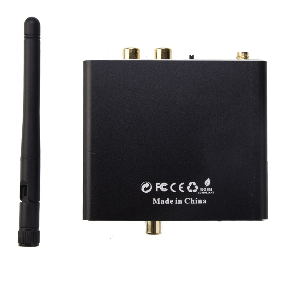 DAC Audio Decoder Adapter DAC Amp Bluetooth-Compatible Adapter Bluetooth 5.0 Receiver Optical Coaxial to Analog Audio Converter