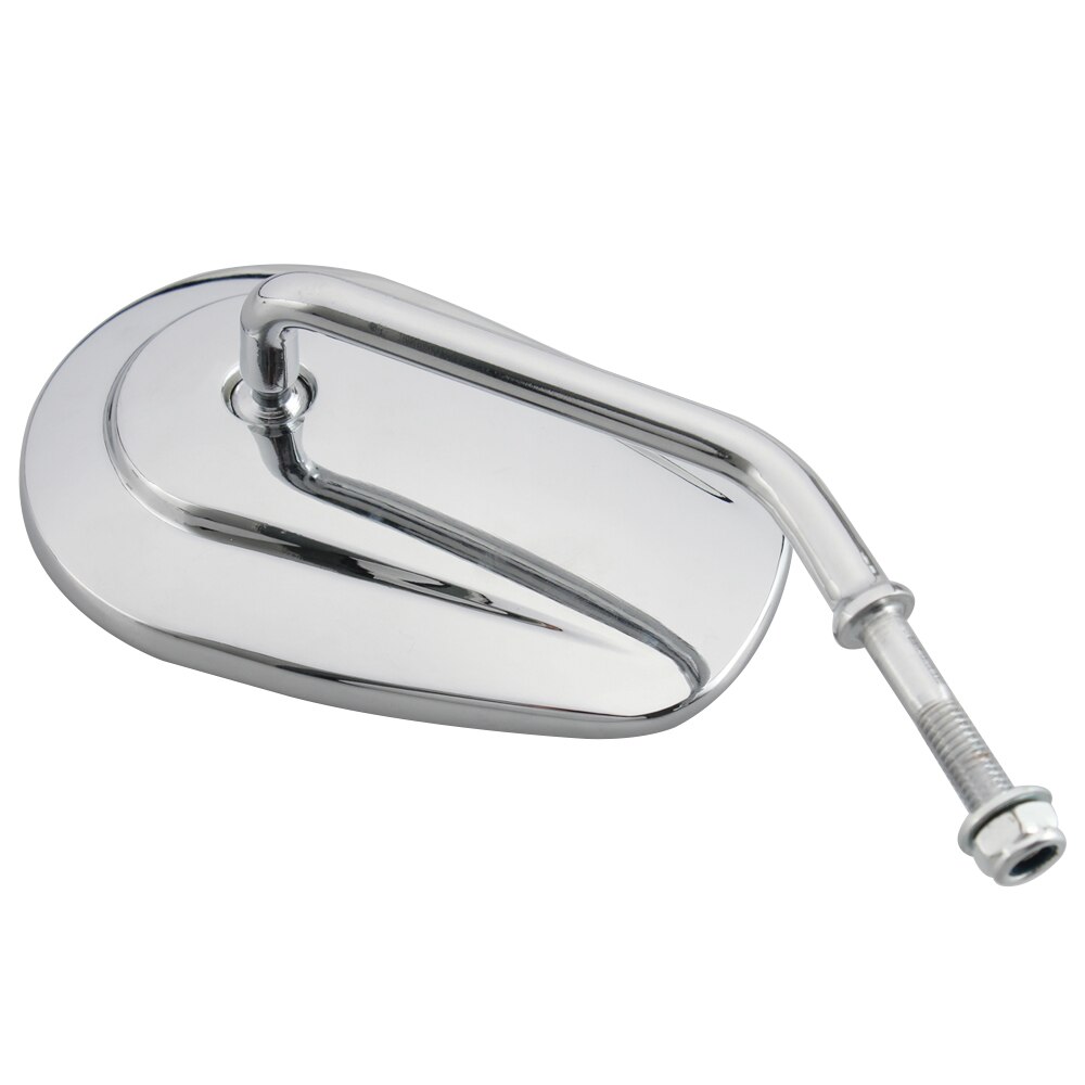 Rétroviseur de moto en métal 8mm rétroviseurs latéraux de guidon universels pour Harley Touring Road King Softail Sportster XL 883 1200
