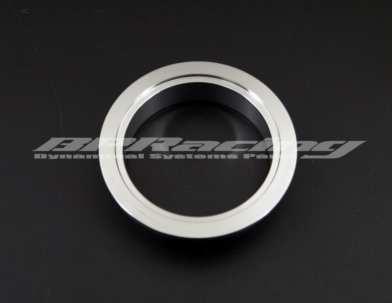 2.36'' INCH / 60mm 304 Stainless Steel V Band Clamp Kit Male And Female Flange Turbo Exhaust