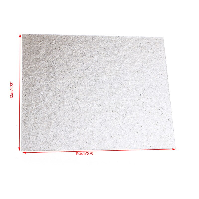 Nyttige glimmerplader ark mikrobølgeovn reparationsdel køkkenredskab 145 x 120mm