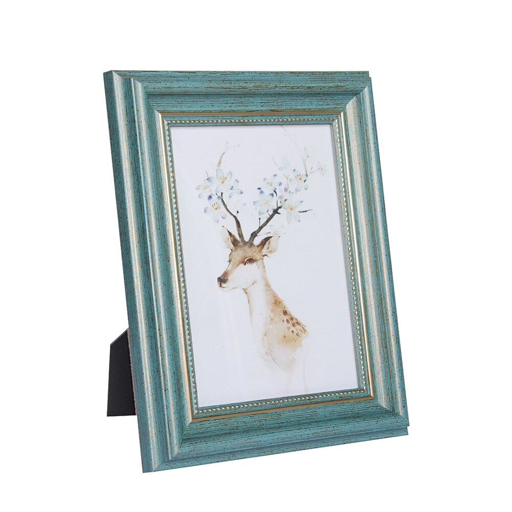 Marco de foto de decoración de mesa de estilo moderno nórdico, cuadro de 6 pulgadas, para sala de estar, dormitorio, fotos familiares, cuadros de pintura,: Default Title