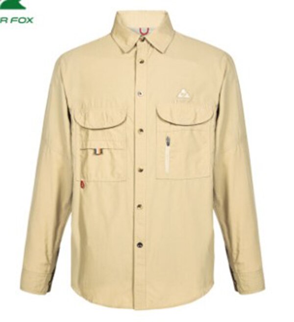 Chemise De Pêche Habit – Homme Taille M – Orange – Anti-UV FPS 40+ – Respirante