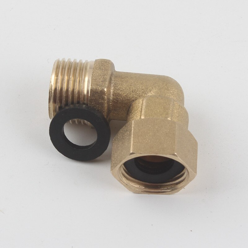 Brass G1/2'' Female x Male Thread 90 Deg Elbow Water Heater&amp;Gas Pipe Joint Pipe Fitting Connector Coupler Water Separator