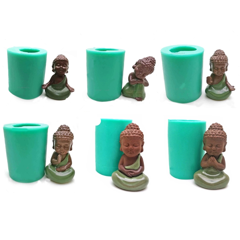 Kleine Standbeeld Siliconen Mal Diy Chocolade Ijs Blok Dessert Cake Bakvorm Multifunctionele Keuken Bakken Tools 87HA