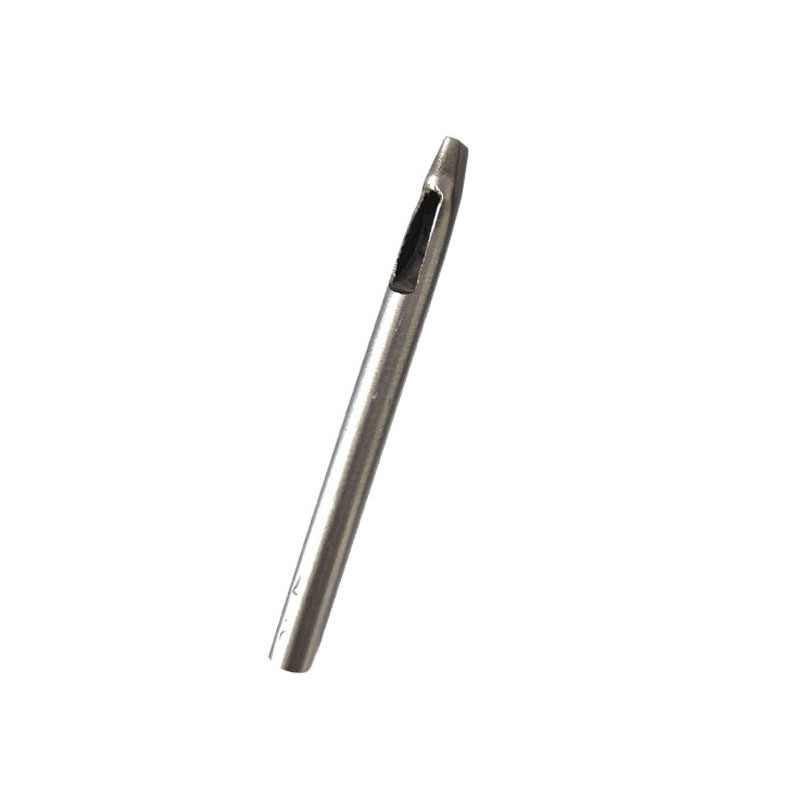 Leather Belt Hole Punch DIY Tools 1Pcs Oval Shape Hole Punch Leather Hole Punch Round Steel Hollow Hole Punch Leather Tools: 2x7mm