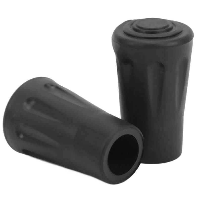 4Pcs Trekking Pole Tips Rubber Vervanging Tip Protectors Voor Wandelstokken Met 12Mm Gat Diameter Wandelen Accessoires