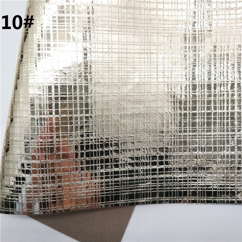 1PC 21X29CM Metallic Faux Leer Stof, Synthetisch Leer Stof Lakens, PU Leer Voor Maken Bows LEOsyntheticoDIY T296: 10