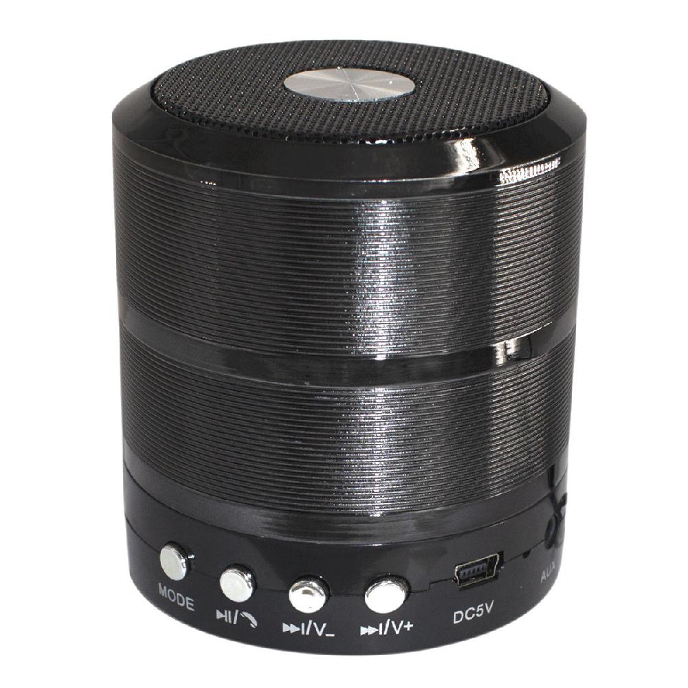 Bluetooth Speaker Mini Portable Bluetooth Wireless Speaker Super Bass voor iPhone Samsung 520mAh: black