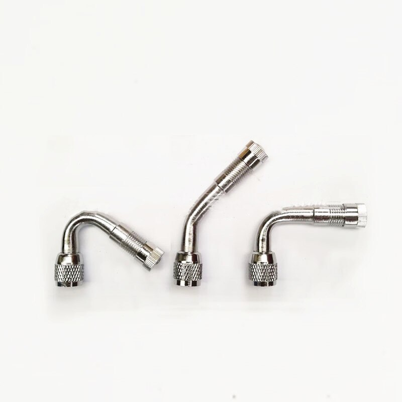 Klep Band Uitbreiding Adapter Koper Elleboog Uitbreiding Ventiel Mond 45/ 90 Graden Voor Vrachtwagen Motorfiets Fiets Auto Bandenspanning tool