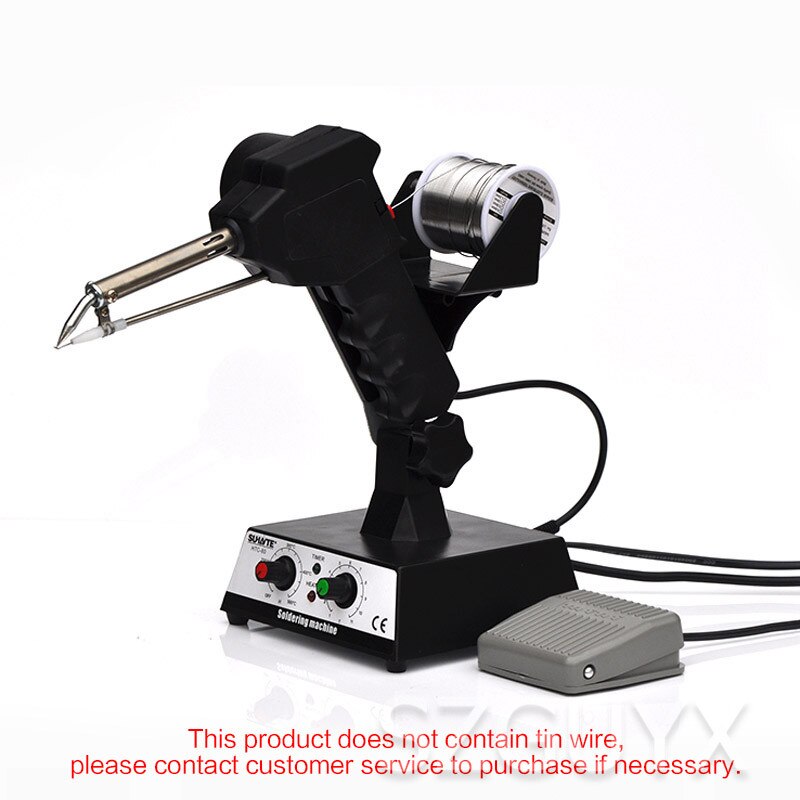 Industrial manufacturing soldering machine Foot automatic soldering station Spot welding Adjustable thermostat electric iron