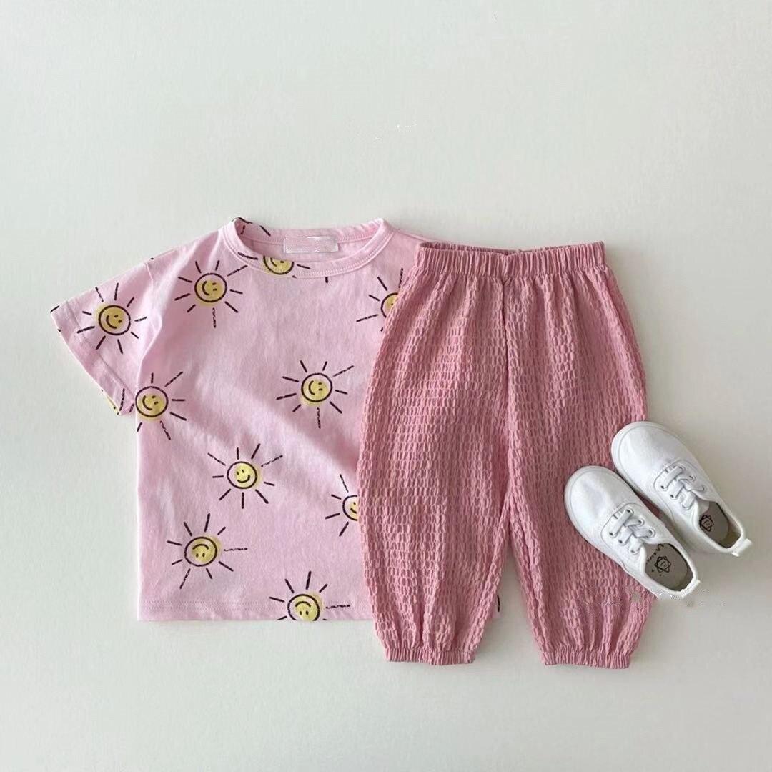Pantalon Anti-moustique pour bébé fille et garçon, 0-3T, couleurs acidulées, vêtements de printemps et d'été, 7671