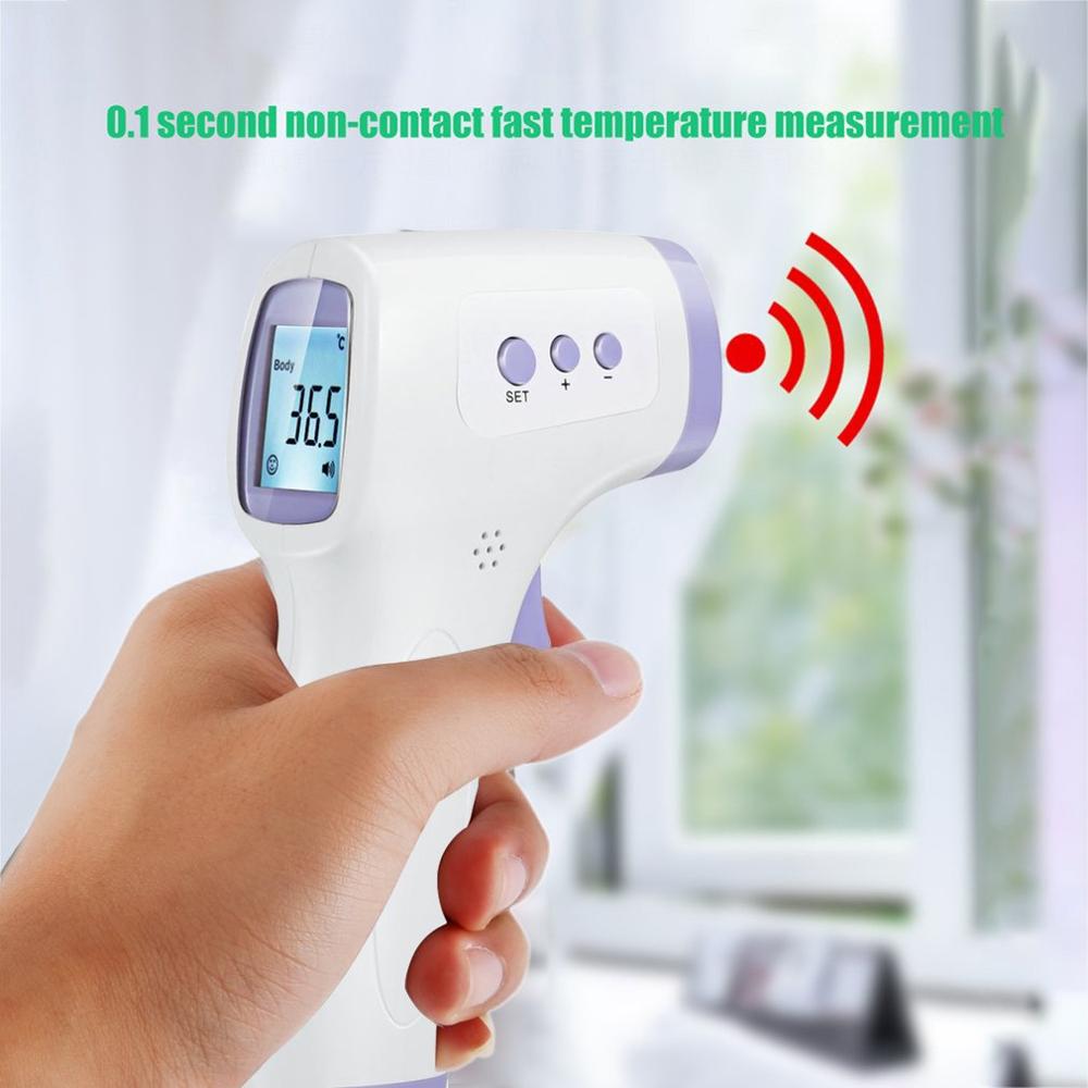 Infrarødt termometer pande krop berøringsfrit termometer baby voksne udendørs hjem digital infrarød feber øretermometer
