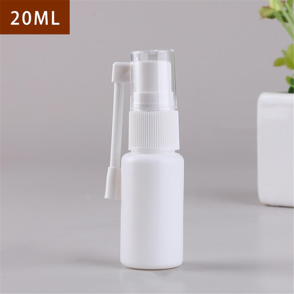 10/15/20/30/50ml puste plastikowe butelki do nosa małe obroty mgiełka do twarzy butelki nos medycyna farmaceutyczna Atomizer