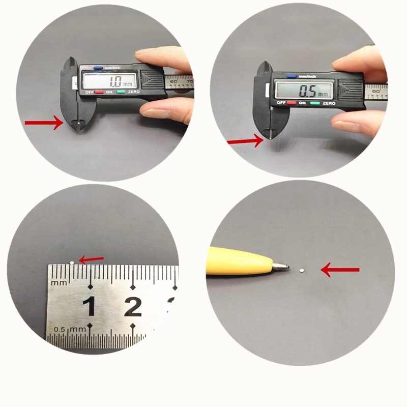 500pcs Tiny Mini Magnetic Magnets 1x0.5 mm Small Round Micro Ndfeb Imanes Diameter 1mm x 0.5mm Neodymium Disc Sensor Mini 1*0.5