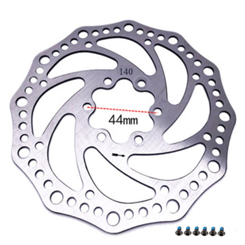 VXM Schijfremrotor 203/180/160/140/120mm 6 Inch G3 Rvs Rotor disc Voor Mountain Road Cruiser Fiets fietsonderdelen: G3 140MM