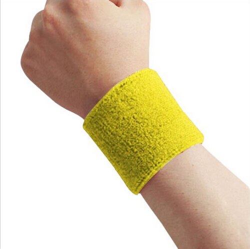 1 Pc Polsbandjes Sport Zweetband Hand Band Zweet Polssteun Brace Wraps Guards Voor Gym Volleybal Basketbal Teennis 8