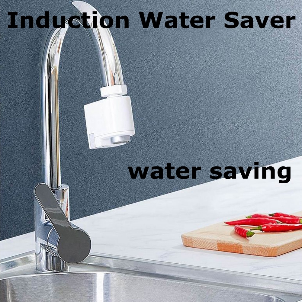 Smart Faucet Sensor Infrared Induction Water Saver Kitchen Tools Over Flow Water Energy Saving Device Kitchen Nozzle Tap