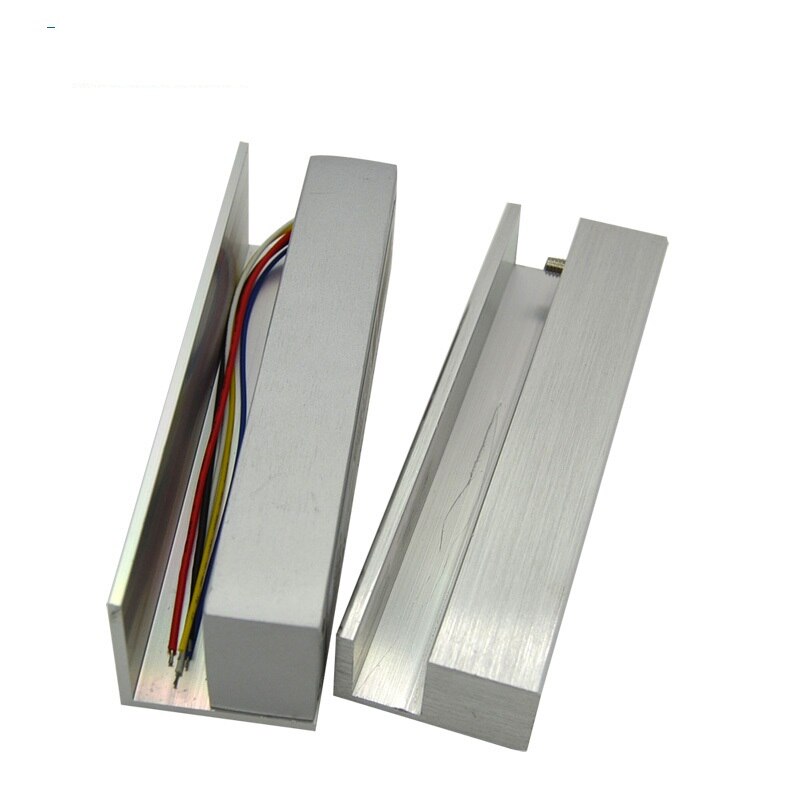 12VDC RFID Elektrische Bolzen Schloss Rahmenlose Glas Tür NC 5 kabel Zugriff Kontrolle