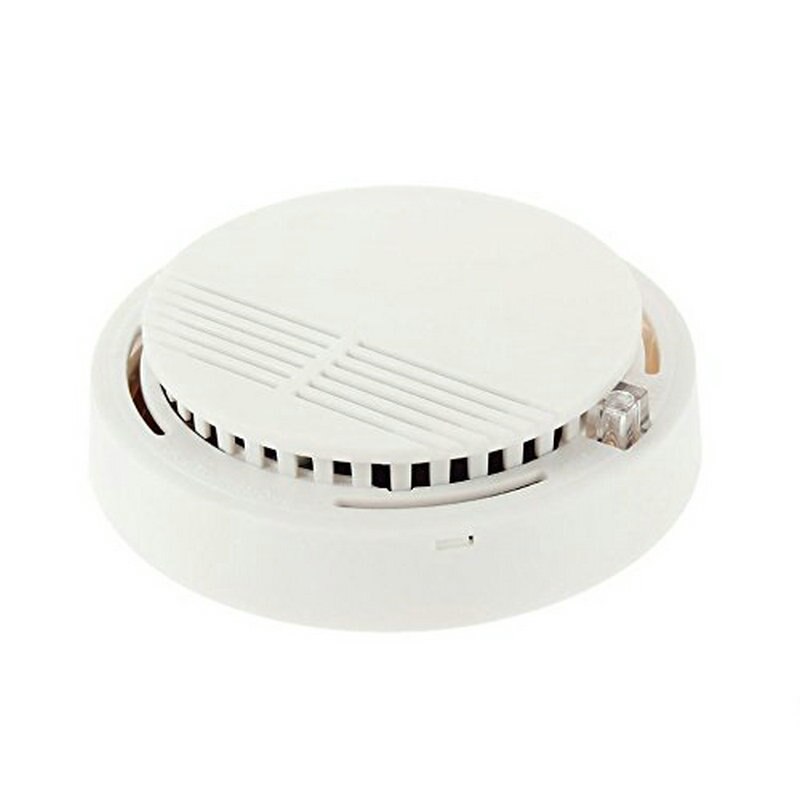 Photoelectric Independent Smoke Detector Fire Smoke Alarm Alert Sensor for Home Security Kitchen Restaurant For