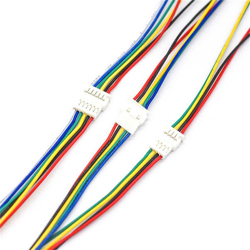 20PCS 10 Pair Micro JST PH 2.0 MM 2P 3P 4P 5P 6PIN Male Female Plug Connector With Wire Cables terminal 200mm 26AWG 20CM