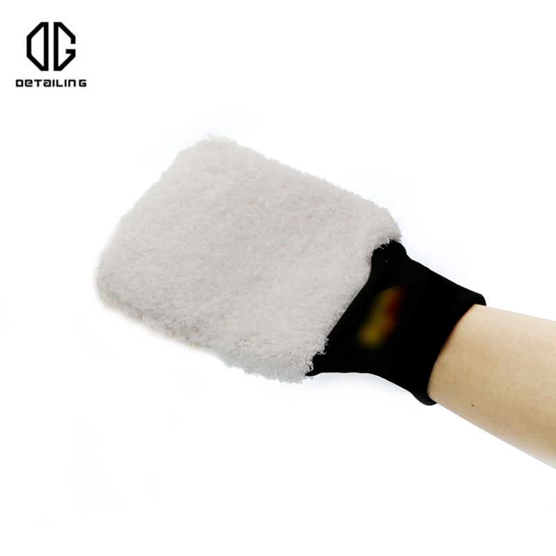 DETALHING-Luva De Lavagem De Carro, Plush Wash Mitt, Microfiber, Ultra Absorvente, Luvas De Limpeza, Auto Wash Acessórios, Ferramentas De Limpeza De Carro