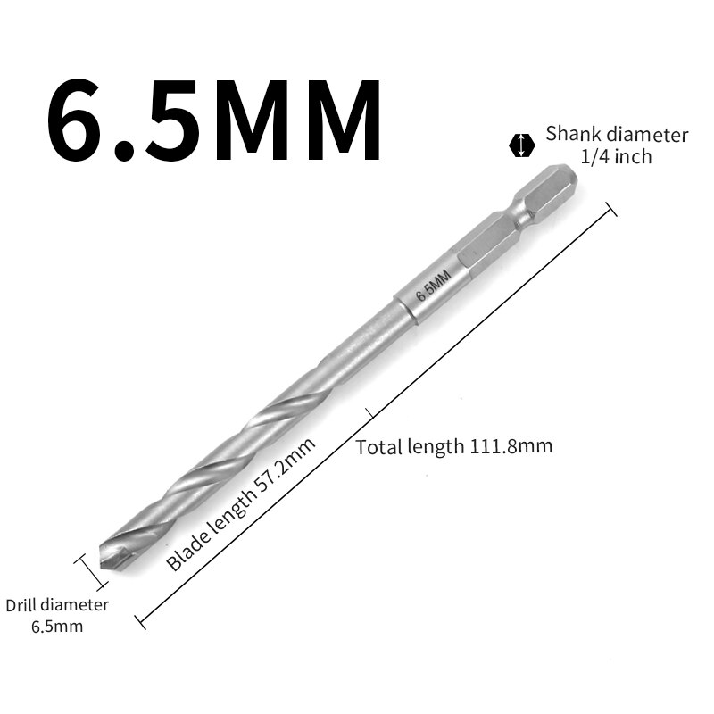 Hexagonal shank cement drilled carbide tile cement ceramic wall hexagonal shank Special drill for concrete brick wall bit6-12mm: Orange