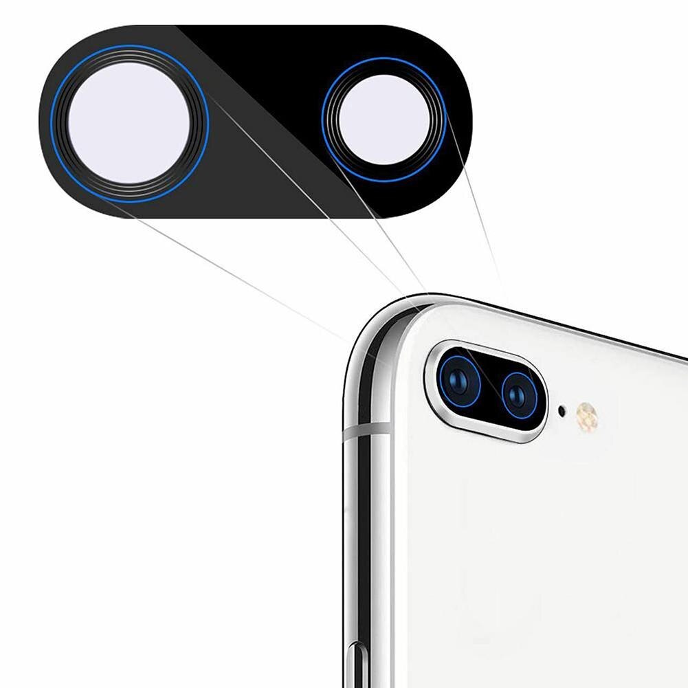 Lens Protector 5Pcs Vervanging Achter Back Camera Glas Lens Cover + Lijm Voor Iphone 7 Plus Mobiele Telefoon Onderdelen accessoires